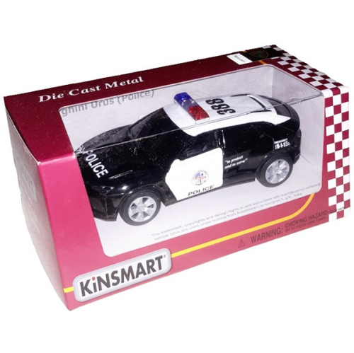 Машинка Kinsmart Lamborghini Urus Police  KT5368WP