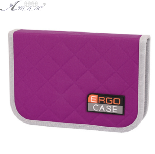 Пенал школьный Tiger раскладной  сиреневый  1742DЕ