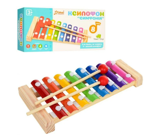 Игрушка Деревянная Ксилофон Симфония 21 см  1163