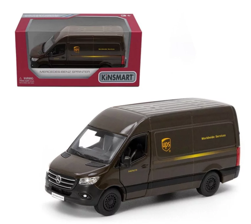 Машинка Kinsmart Mersedes-Benz Sprinter UPS  KT5430W