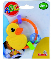 Игрушка Погремушка с уткой Simba ABC  4015246