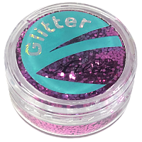 Блестки (Глиттер) большие Атлас 3 гр - Розовый AS-2413