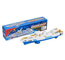 Игрушка Боевой катер 35 см на батарейках  1220-1