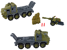 Игрушка Машина военная со стреляющей пушкой  336в2