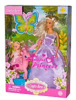 Кукла Defa Lucy Принцесса с маленькой куклой и пони 28 см  8077