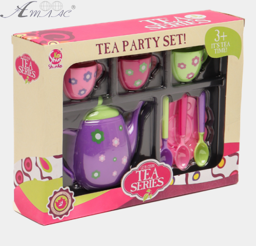 Іграшка пластикова, Чайний набір із 10 предметів SK64A Іграшка пластикова, Чайний набір із 10 предметів SK64A