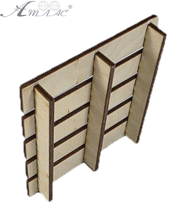 Підставка під чашку Піддон сувенірний односторонній, фанера 9*9*1,5см  AS-4318 фото 2