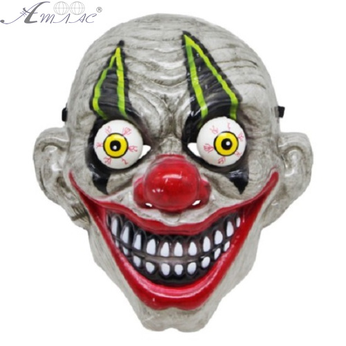 Іграшка Маска Клоун з витріщеними очима сіра 06789 Іграшка Маска Клоун з витріщеними очима сіра 06789