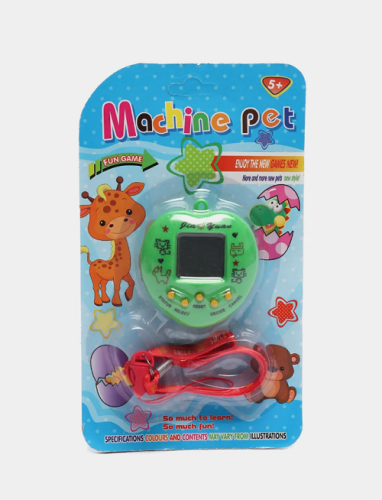 Электронная игра-брелок Тамагочи сердечко  АА-5025, 5024 фото 2
