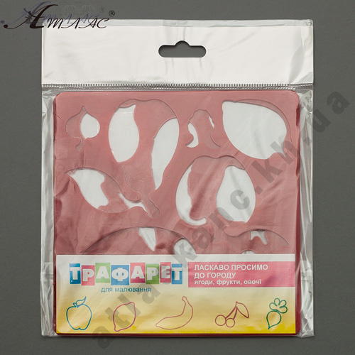 Трафарет "Сад і город" 2 шт 13 см AS-0252, К-9064м фото 2