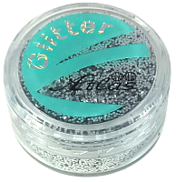 Блестки (Глиттер) большие Атлас 3 гр - Серебро AS-2415