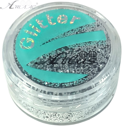 Блестки (Глиттер) большие Атлас 3 гр - Серебро AS-2415 Блестки (Глиттер) большие Атлас 3 гр - Серебро AS-2415