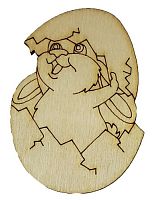 Сувенир "Зайка в пасхальном яйце" 7 см AS-4506, В-0291