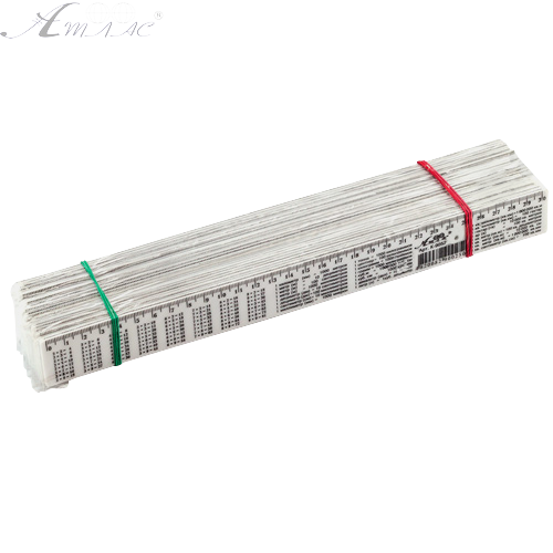 Лінійка 30 см Таблиця множення сніжно-біла в упаковці AS-0612, К-9052 фото 2