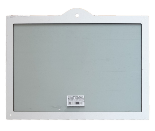 Доска Магнитная сухостираемая с рамкой из МДФ 31х24см горизонт  AS-7020 фото 3