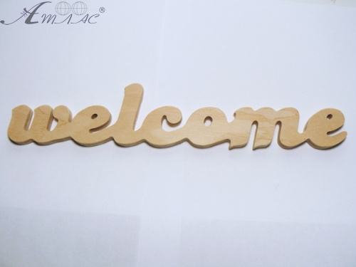 Дерев'яне Слово "Welcome" 31*16см  0007