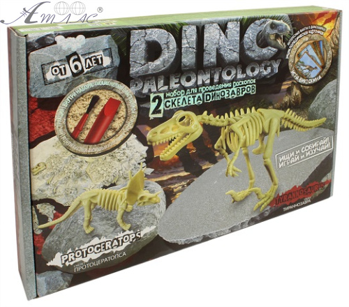 Игрушки Раскопки динозавров Dino Paleontology Danko Toys  DР-01-03