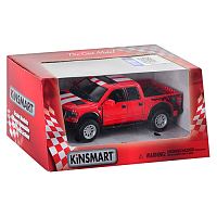 Машинка Kinsmart Ford F-150 SVT Raptor SuperCrew KT5365WY, KT5365WF