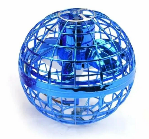 Игрушка Летающий Шар спиннер бумеранг синий  16736