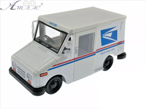 Машинка модель Kinsfun USPS поштовий фургон  K5112W