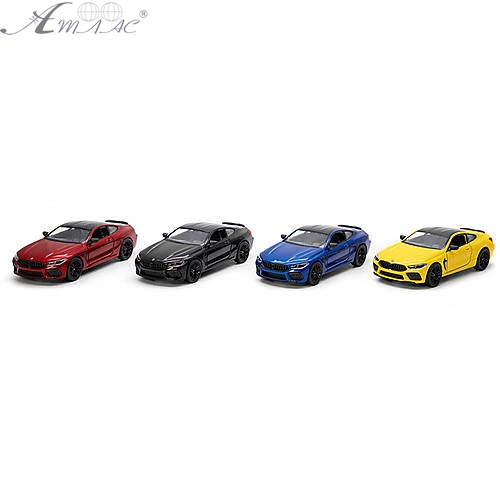 Машинка Kinsmart BMW М8 Competition Coupe 12см  KT5425W фото 2