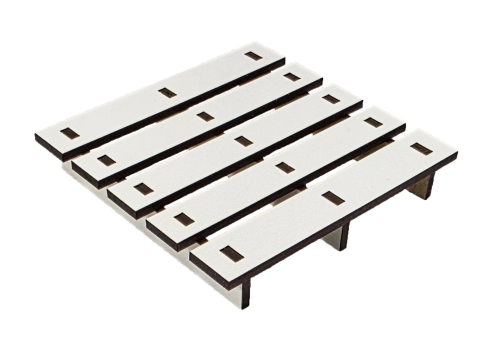 Подставка под чашку Поддон сувенирный односторонний из МДФ 9*9*1,5см AS-6037