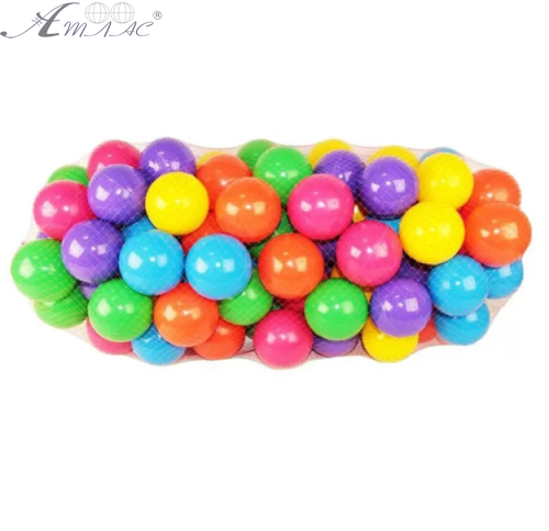 Іграшка Набір куль для сухого басейну 100 штук 10 см у сітці 11851 Іграшка Набір куль для сухого басейну 100 штук 10 см у сітці 11851