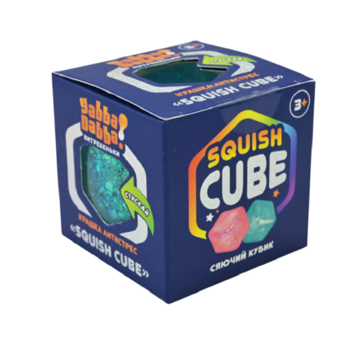 Игрушка антистресс Сквиш Ice Cube Ледяной Куб 6 см  2520