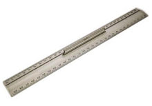 Лінійка з ручкою 30 см димчаста Спектр ЛР-300п