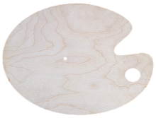 Основа для часов из фанеры 4 мм № 11 Палитра 41,5 x 30 см AS-4560, В-0173