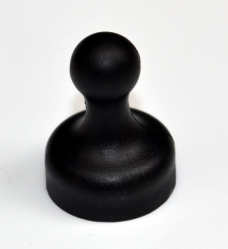 Магнит неодимимовый Пешка для доски 19х25мм 1шт Чорный 09625 Магнит неодимимовый Пешка для доски 19х25мм 1шт Чорный 09625