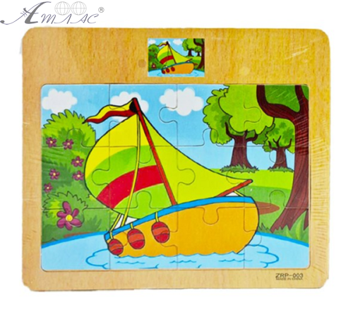 Іграшка Пазл тваринні, техніка 17 х 15см  1090 фото 2