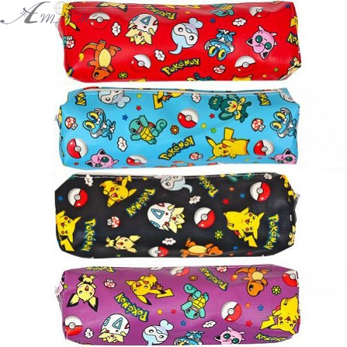 Пенал школьный 1 отделение клеёнка Покемон 006 Пенал школьный 1 отделение клеёнка Покемон 006