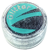 Блестки (Глиттер) большие Атлас 3 гр - Платина AS-2412