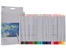 Карандаши цветные Marco Raffine 36 цветов шестигранные 7100-36СВ