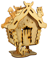 Будиночок № 20 скринька, хатинка на куряч. ніжках 21,5 х 15 х 27 см AS-4295