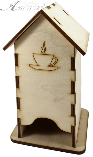 Будинок для Чаю із чашкою 10 х 10 х 18 см AS-4238, F-0102 Будинок для Чаю із чашкою 10 х 10 х 18 см AS-4238, F-0102