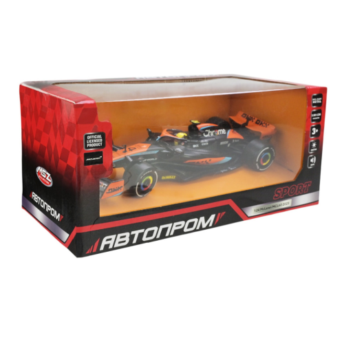 Машинка Автопром F1 McLaren MCL60 2023 год гоночный болид 24см  68287А фото 2