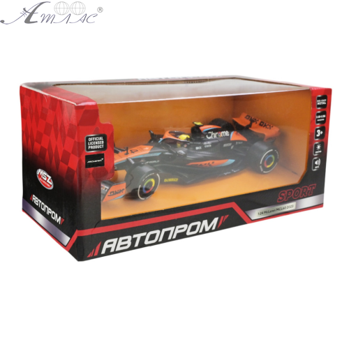 Машинка Автопром F1 McLaren MCL60 2023 рік гоночний болід 24см 68287А фото 2 Машинка Автопром F1 McLaren MCL60 2023 рік гоночний болід 24см 68287А фото 2