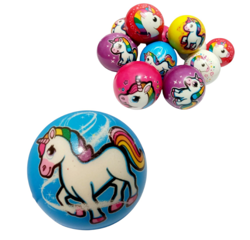 Игрушка Мячик мягкий фомовый 6,5 см Единорог  17849 фото 2