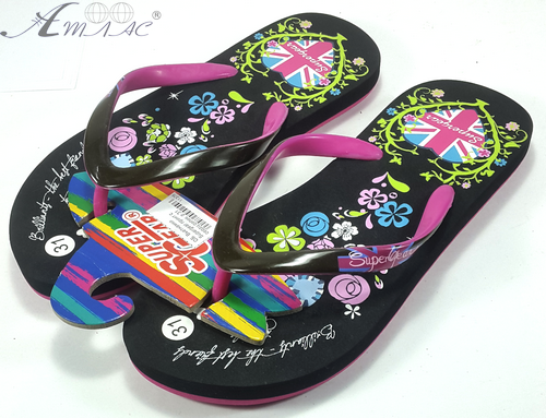 Вьетнамки Supergear принт с сердцами, силиконовые р. 30 *7914 Вьетнамки Supergear принт с сердцами, силиконовые р. 30 *7914