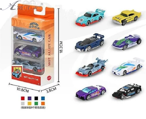 Іграшка Набір спортивних машин 3 штук в коробці  8803 фото 3