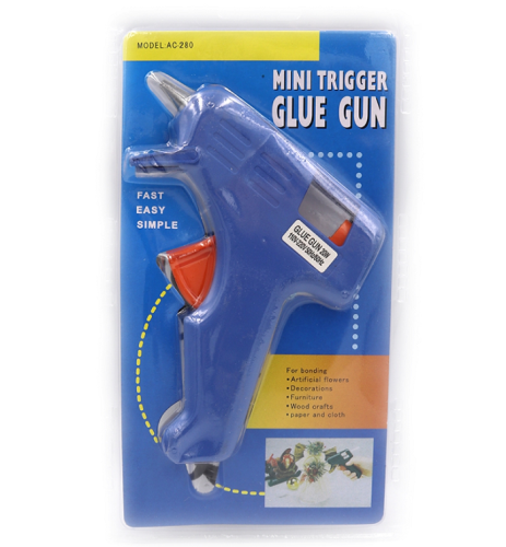 Пистолет для термоклея  Small 7 мм 20W в блистере  0253DSCN