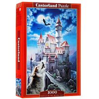 Игрушка Пазл 1000 Замок и волк 68 х 47 см Castorland  C-100699