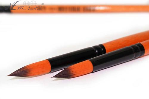 Пензлик синтетика Кругла № 10 художня фото 2 Пензлик синтетика Кругла № 10 художня фото 2