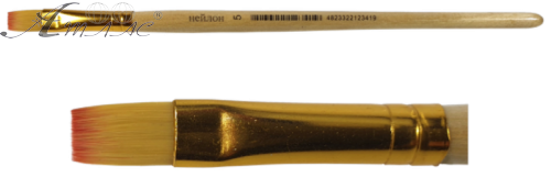 Пензлик нейлон Плоский № 5 JO *2341 Пензлик нейлон Плоский № 5 JO *2341
