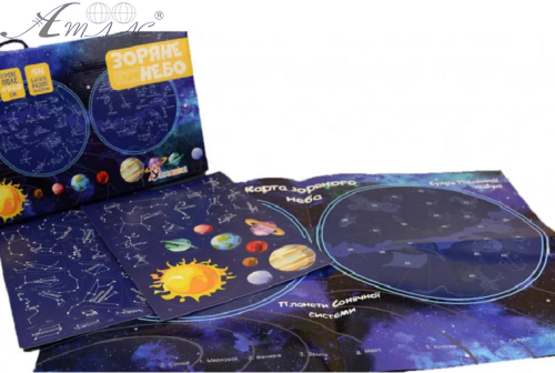 Гра Настільна Зоряне Небо з багаторазовими наклейками  КП-007 фото 2