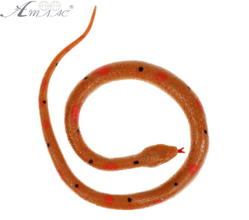 Игрушка силиконовая антистресс Змея Коричневая 58 см 16755 фото 2