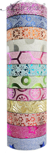 Лента клейкая для декора, 1,2 см х 2,65 м, в ассортименте 5К-1064 Лента клейкая для декора, 1,2 см х 2,65 м, в ассортименте 5К-1064