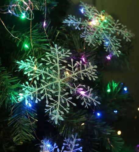 Декор Снежинка набор из 3 штук 16 см  0645-16 фото 2